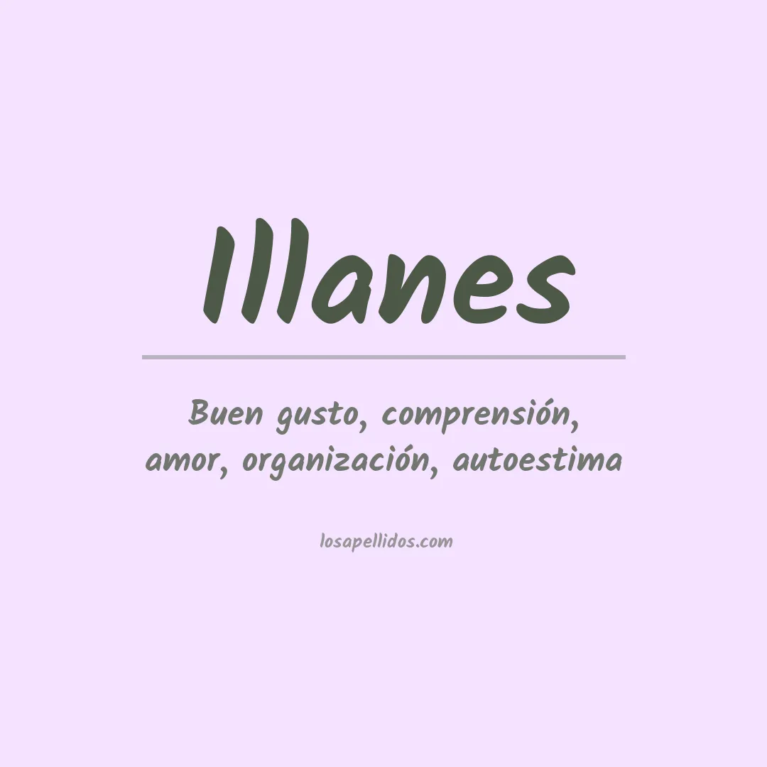 Apellido Illanes