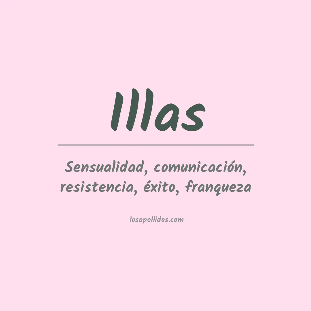 Apellido Illas