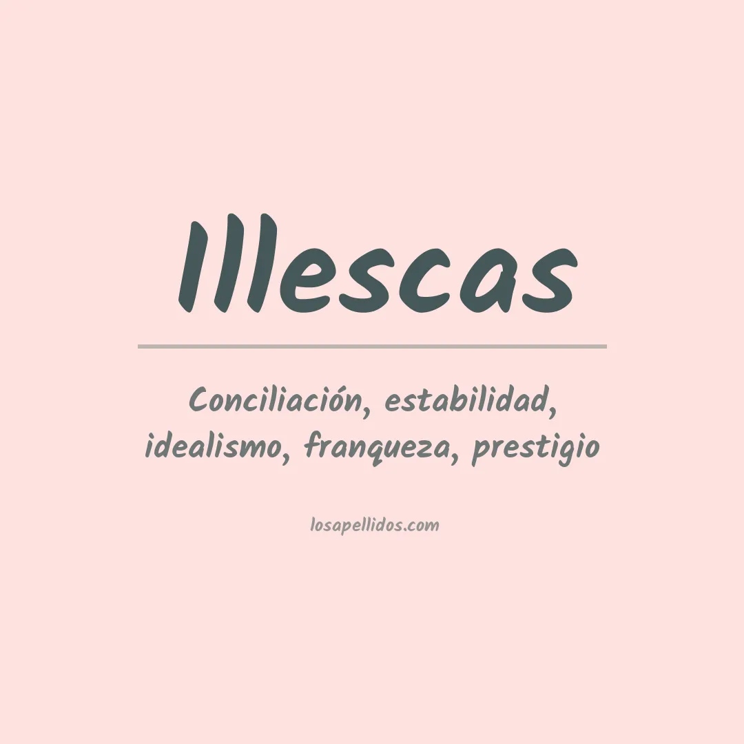 Apellido Illescas