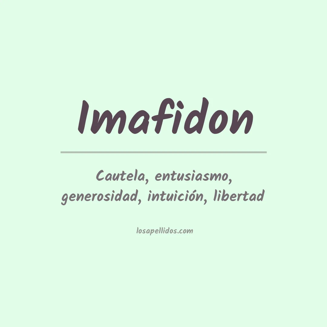 Apellido Imafidon