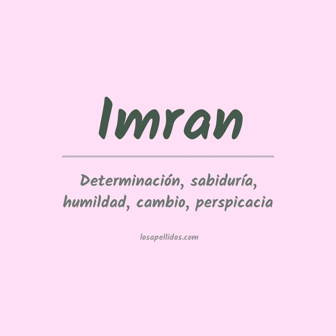 Apellido Imran