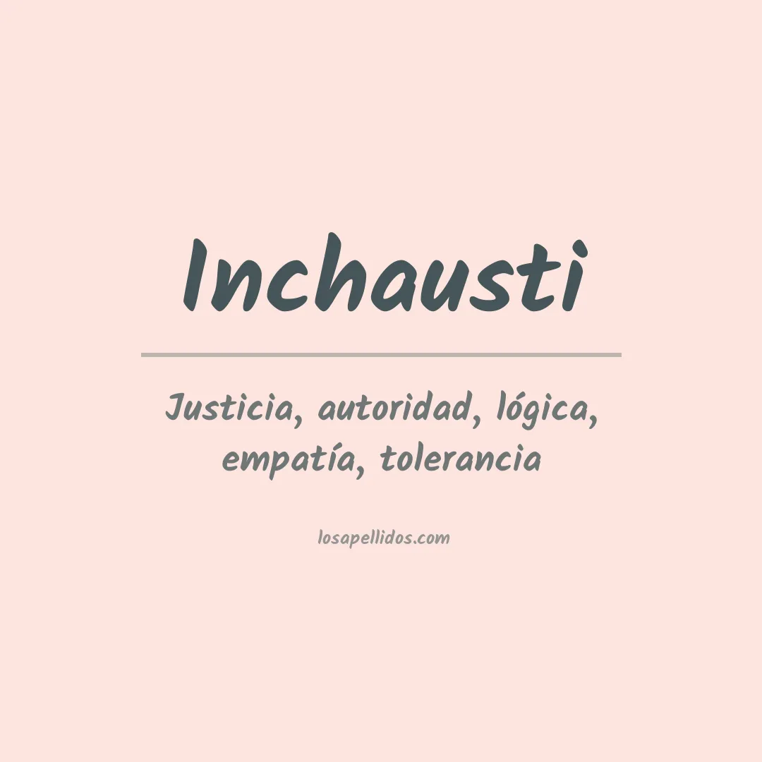 Apellido Inchausti
