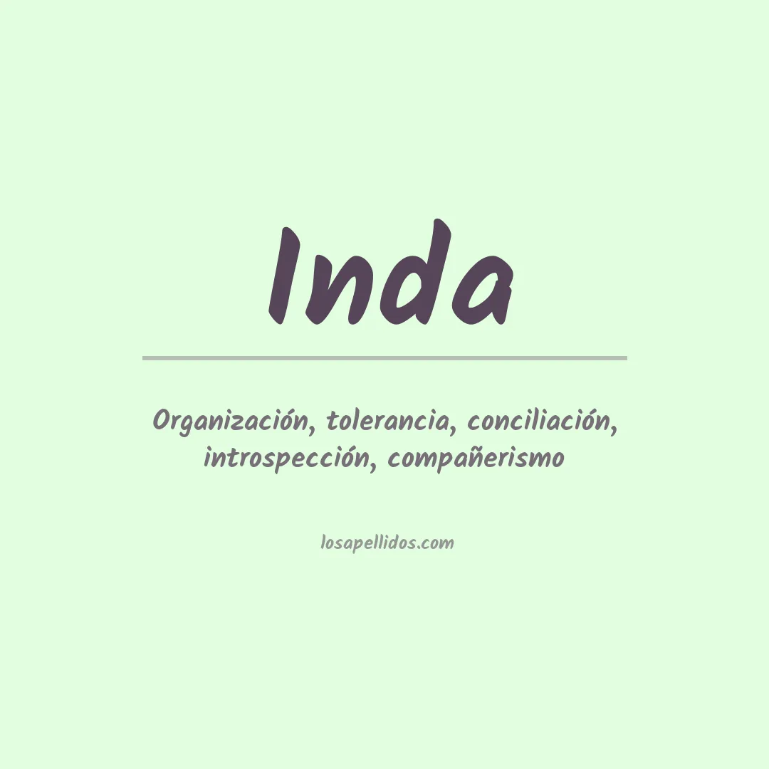 Apellido Inda