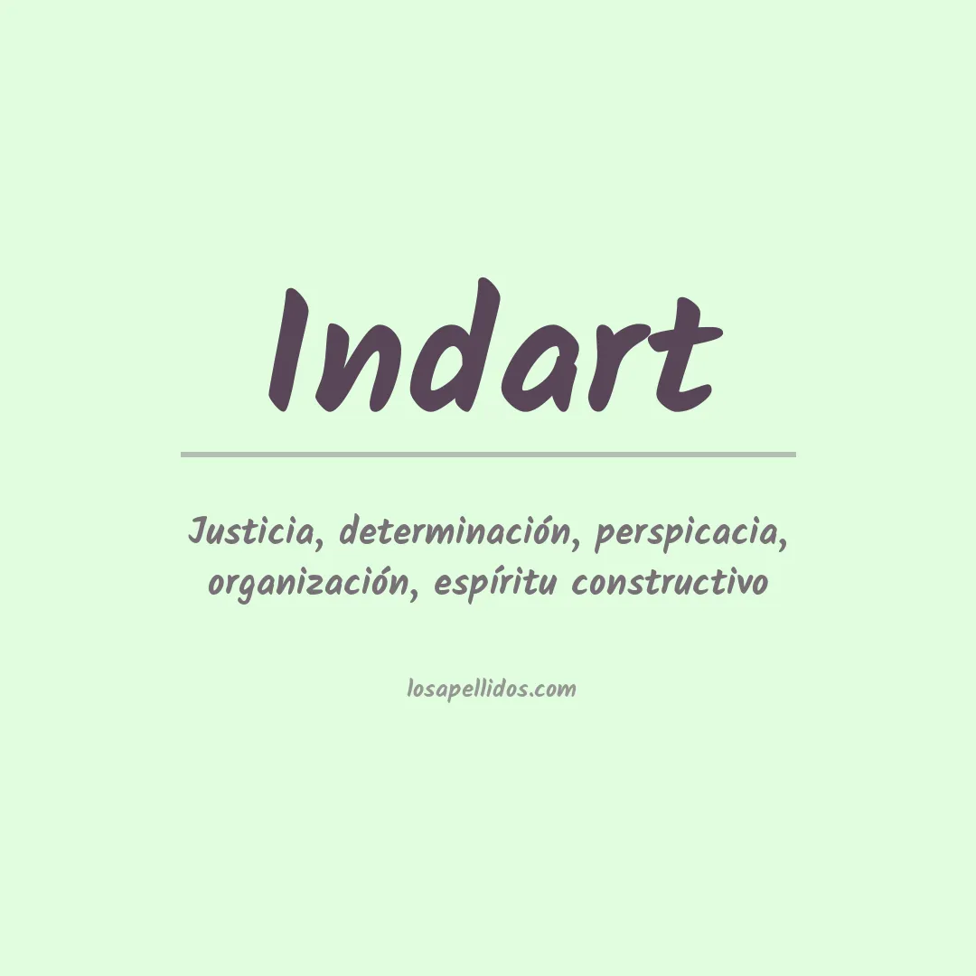Apellido Indart