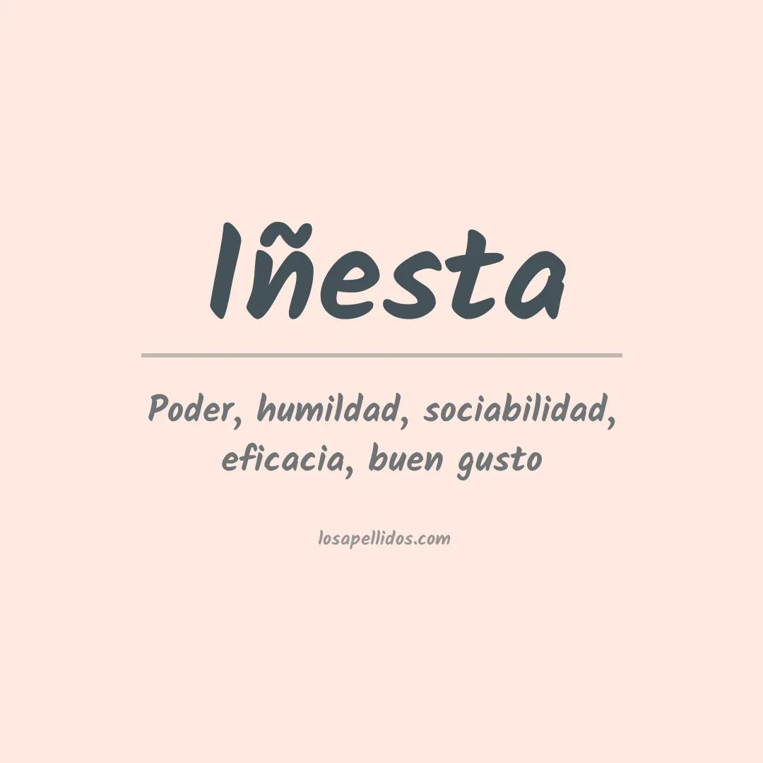 Apellido Iñesta
