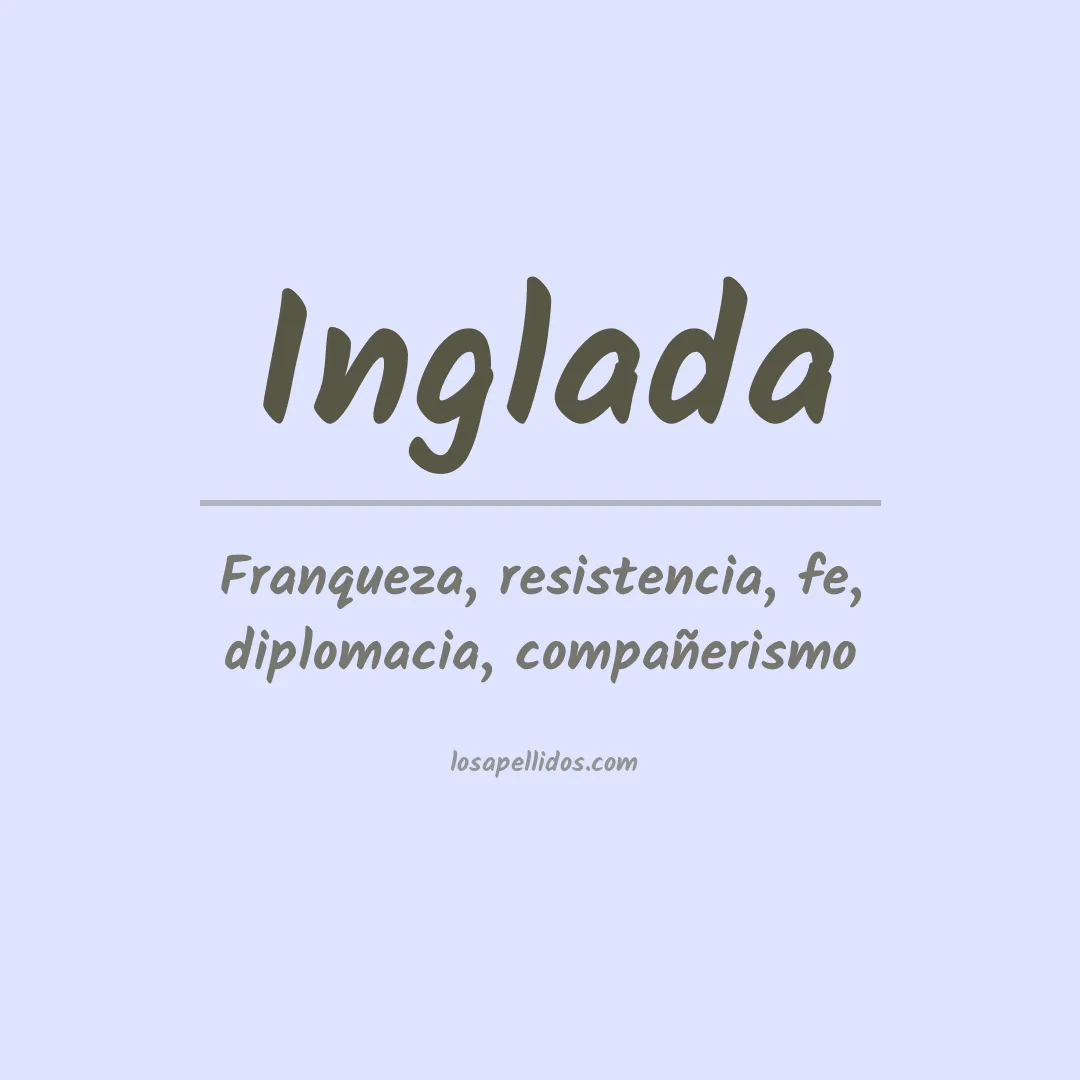 Apellido Inglada