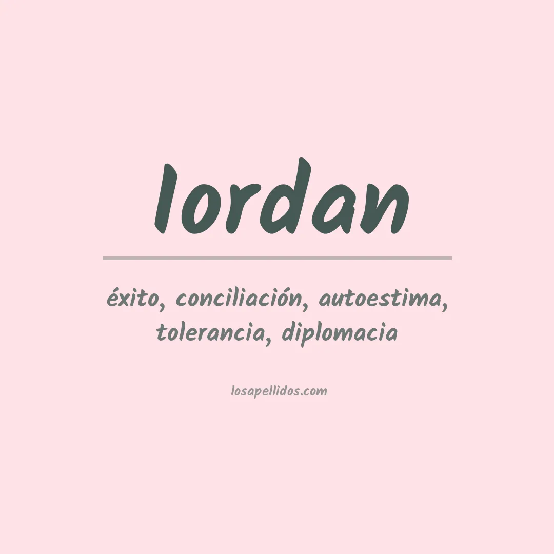Apellido Iordan