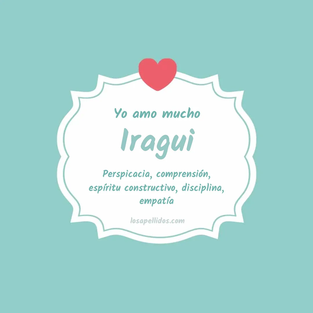 Yo amo mucho Iragui