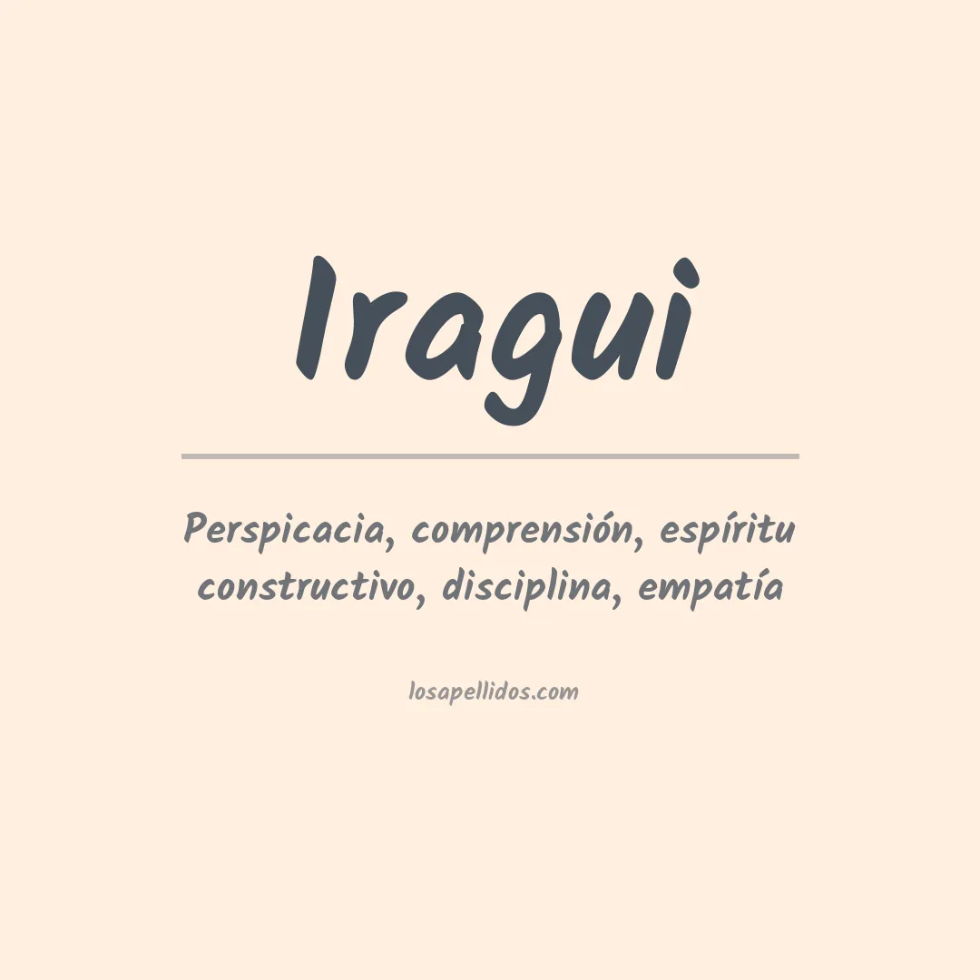 Apellido Iragui