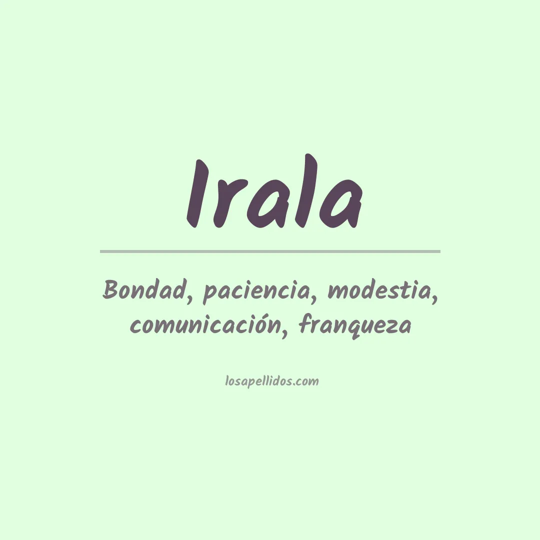 Apellido Irala
