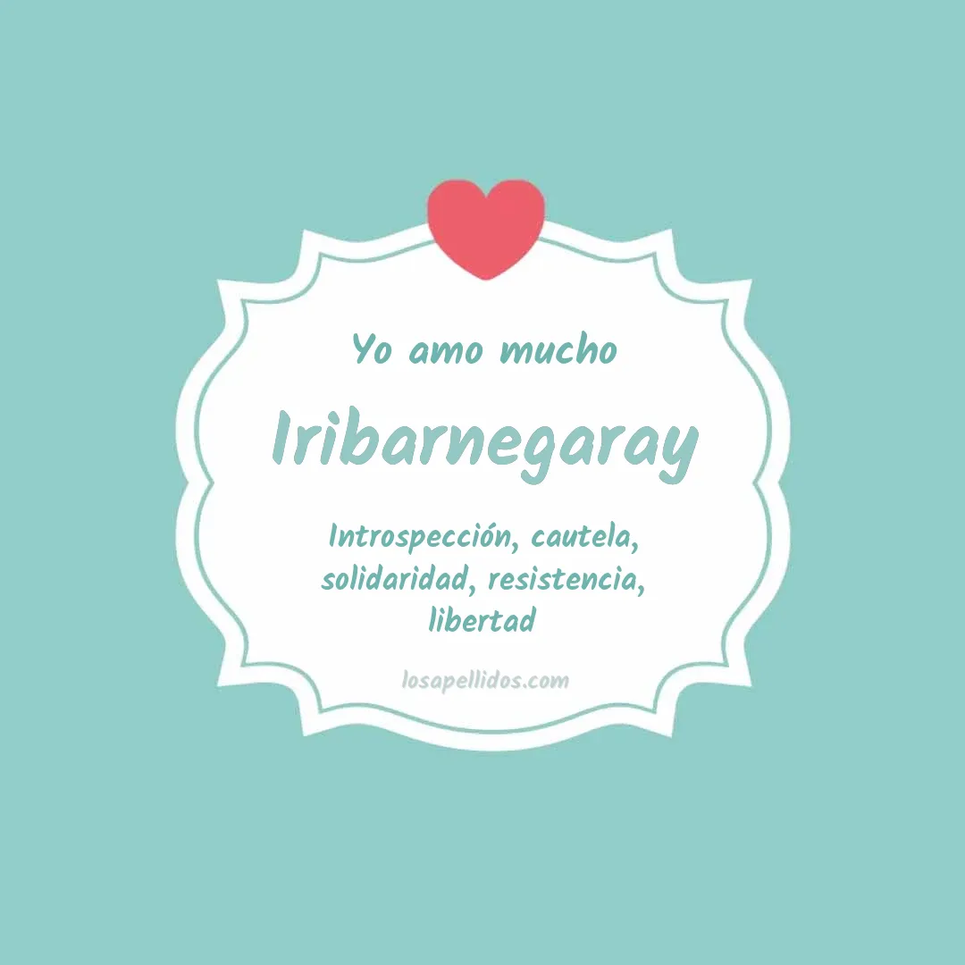 Yo amo mucho Iribarnegaray