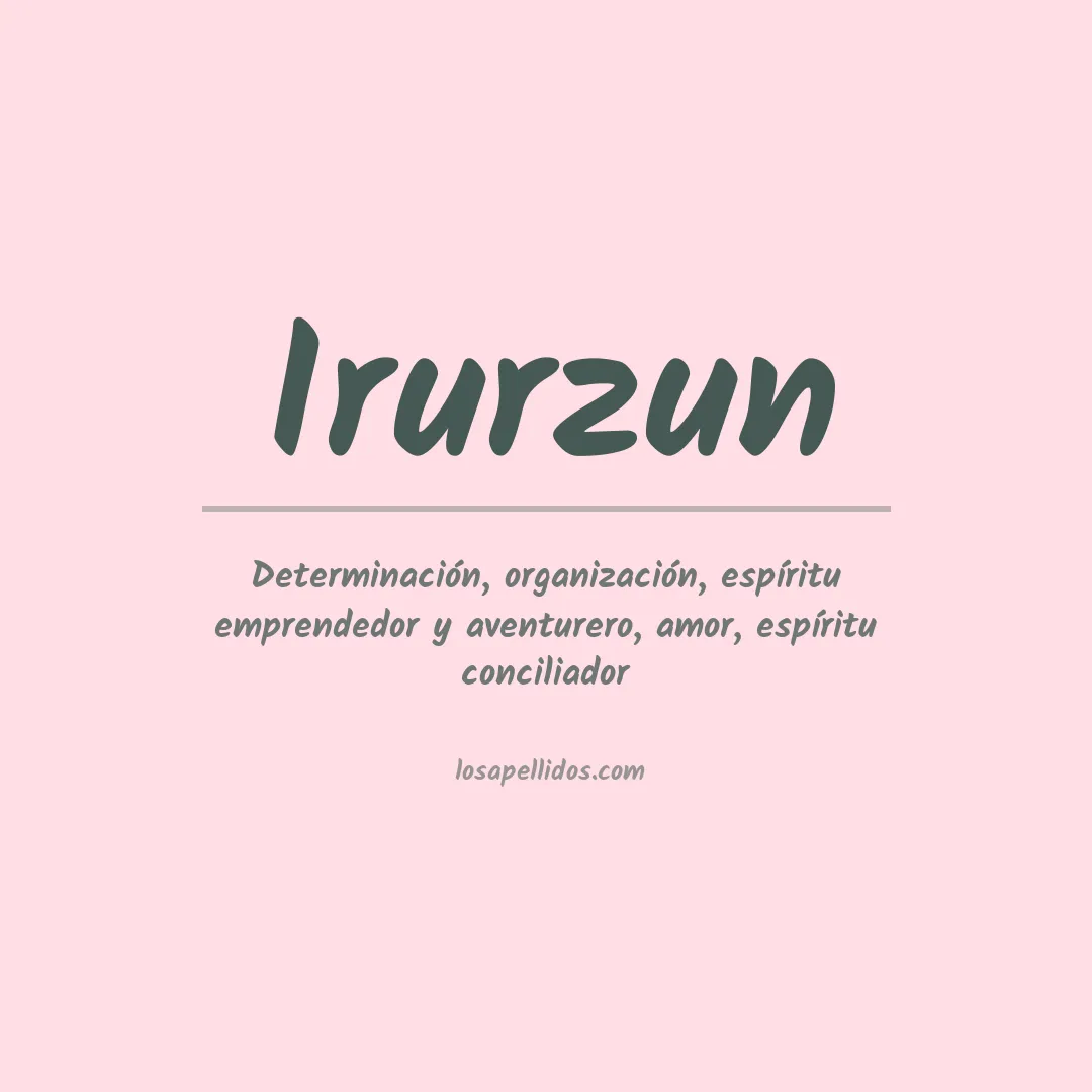 Apellido Irurzun