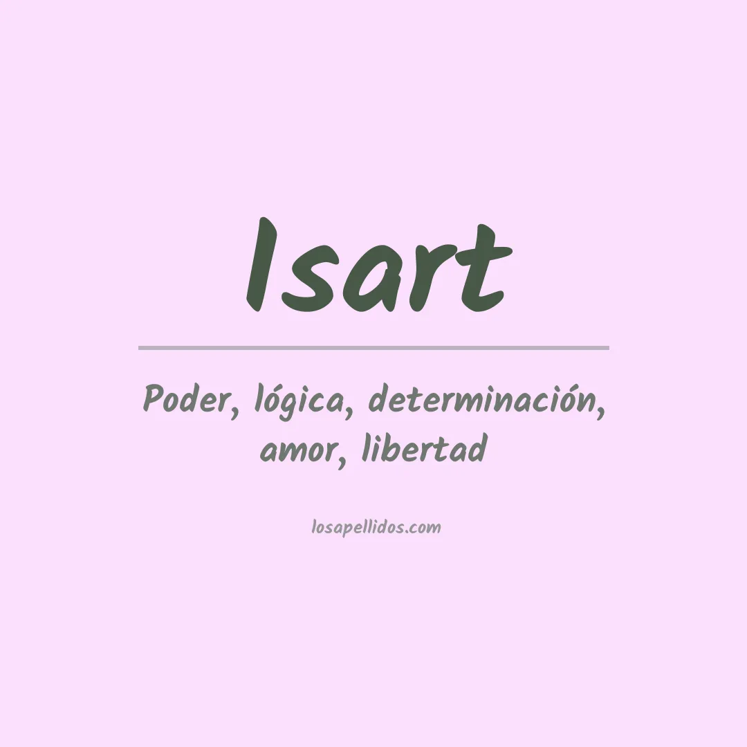 Apellido Isart