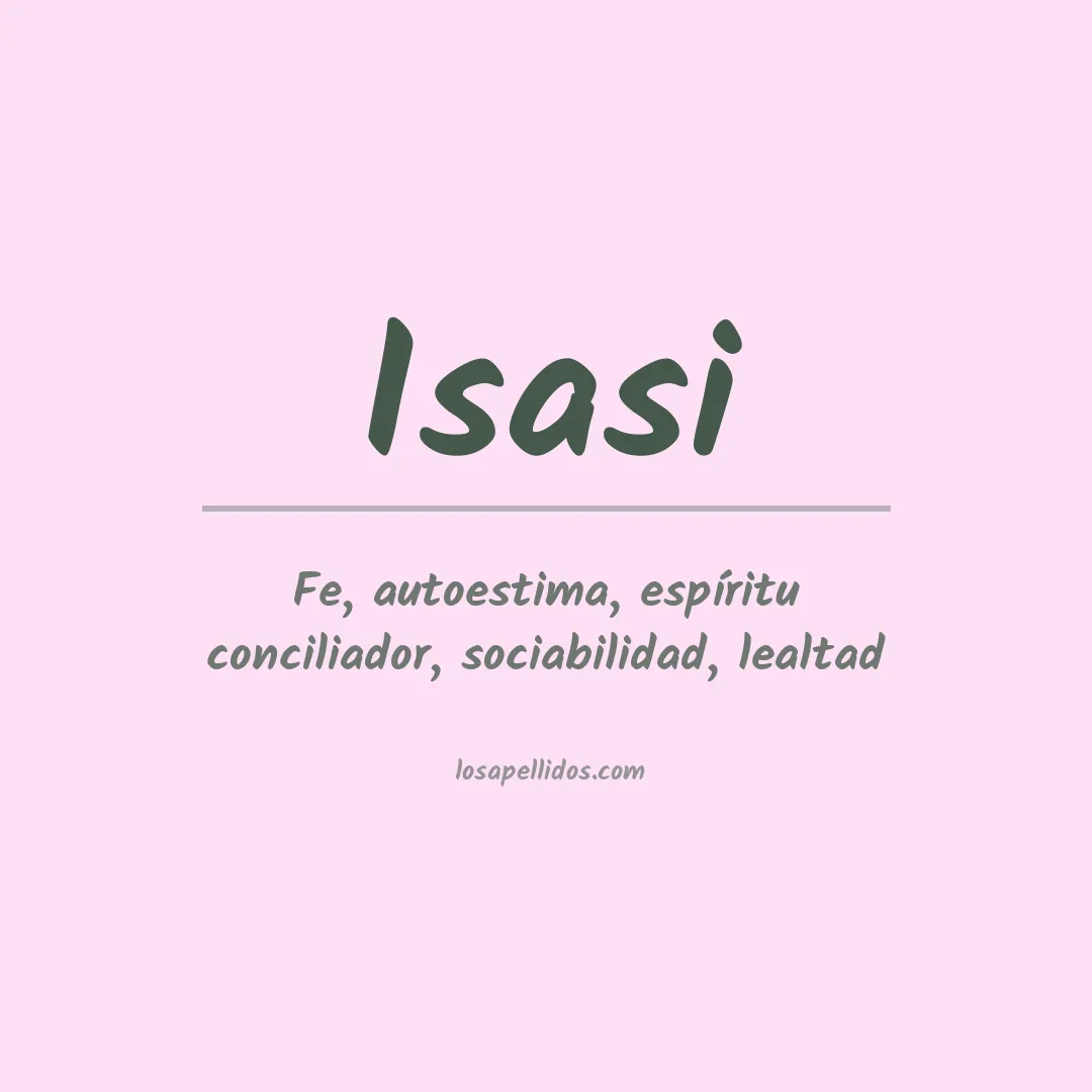 Apellido Isasi