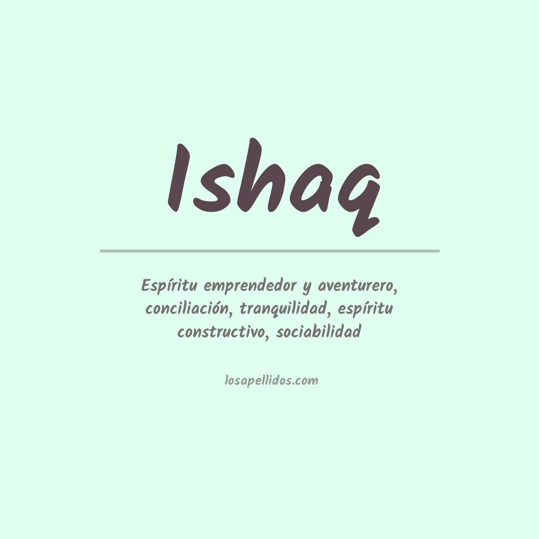 Apellido Ishaq