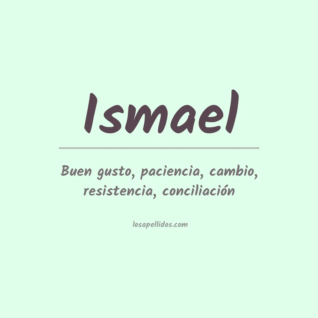 Apellido Ismael