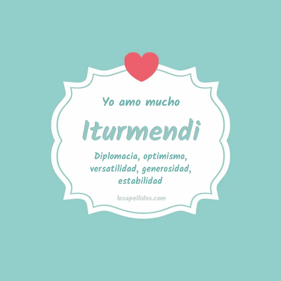 Yo amo mucho Iturmendi