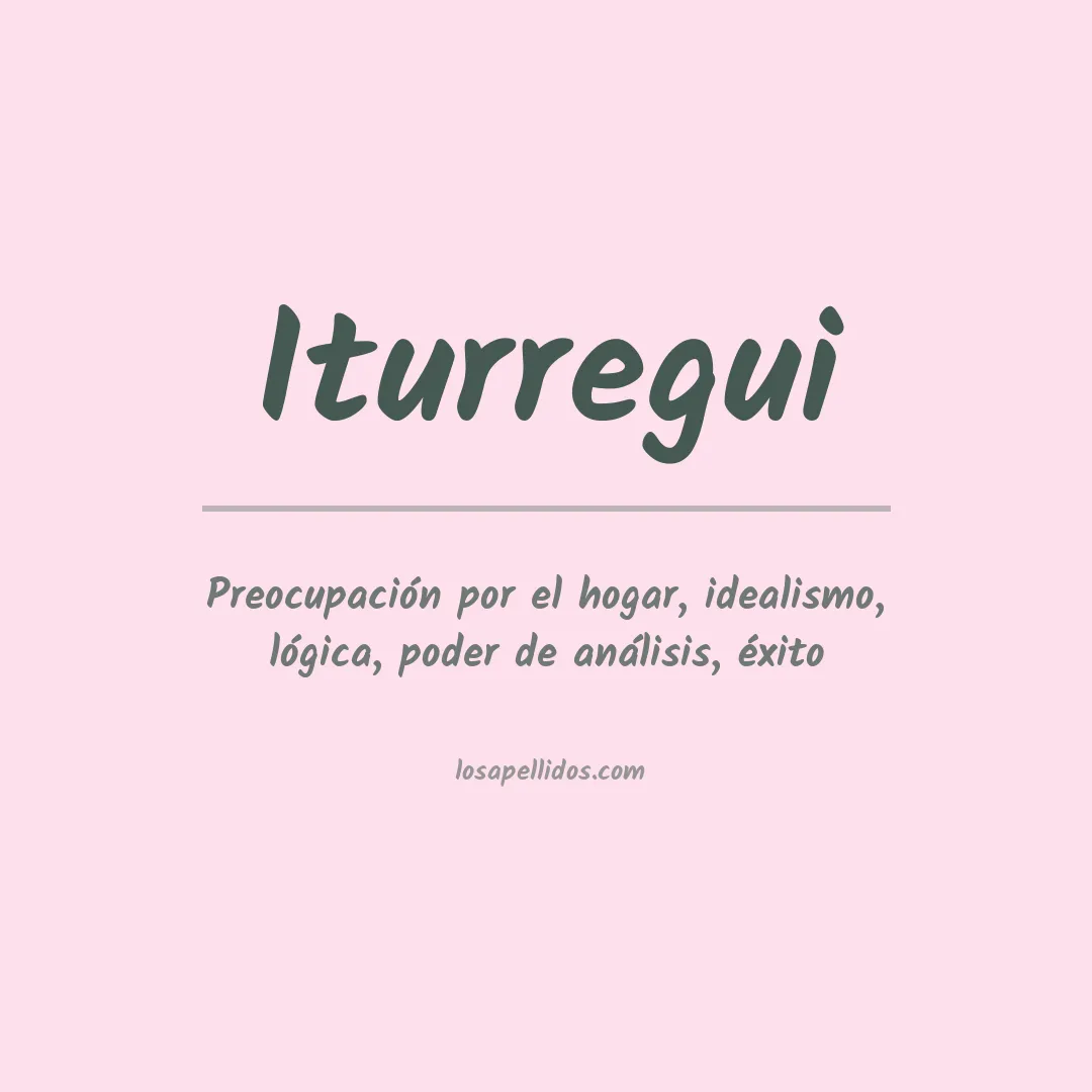Apellido Iturregui