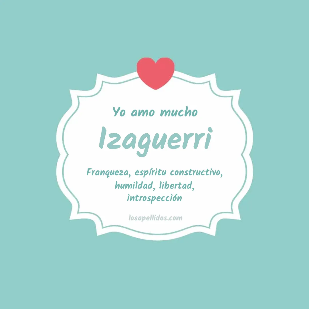 Yo amo mucho Izaguerri