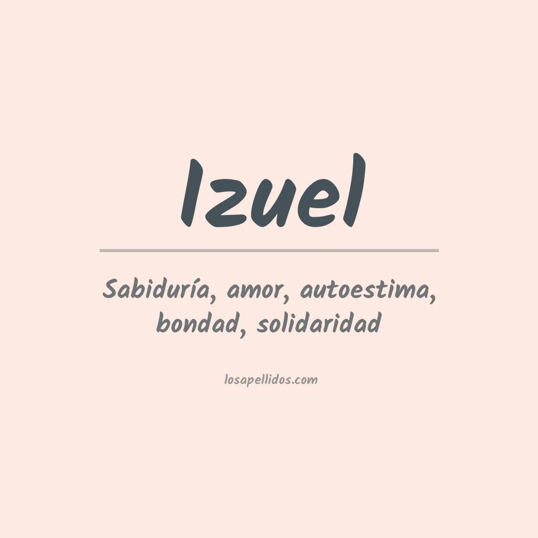 Apellido Izuel