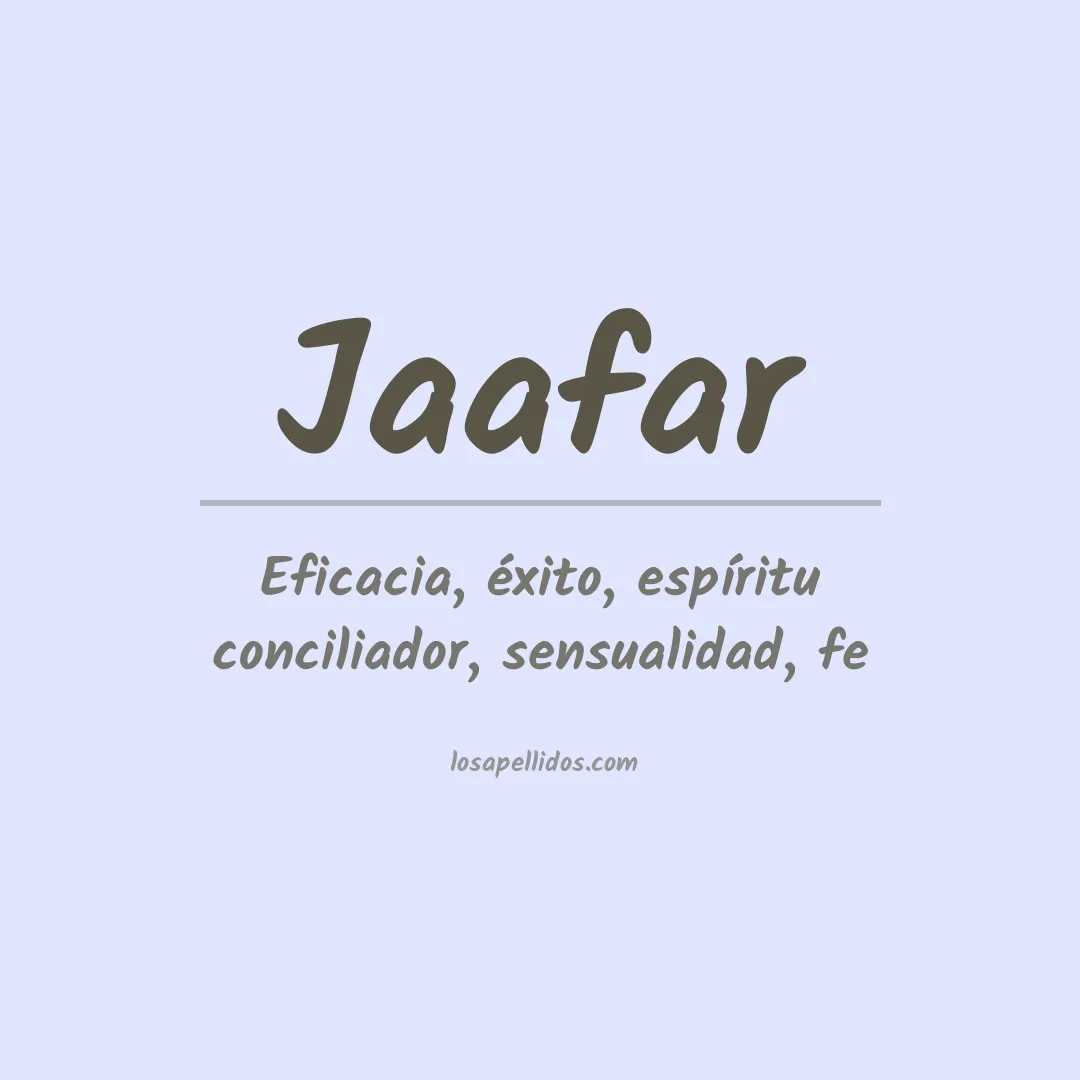Apellido Jaafar