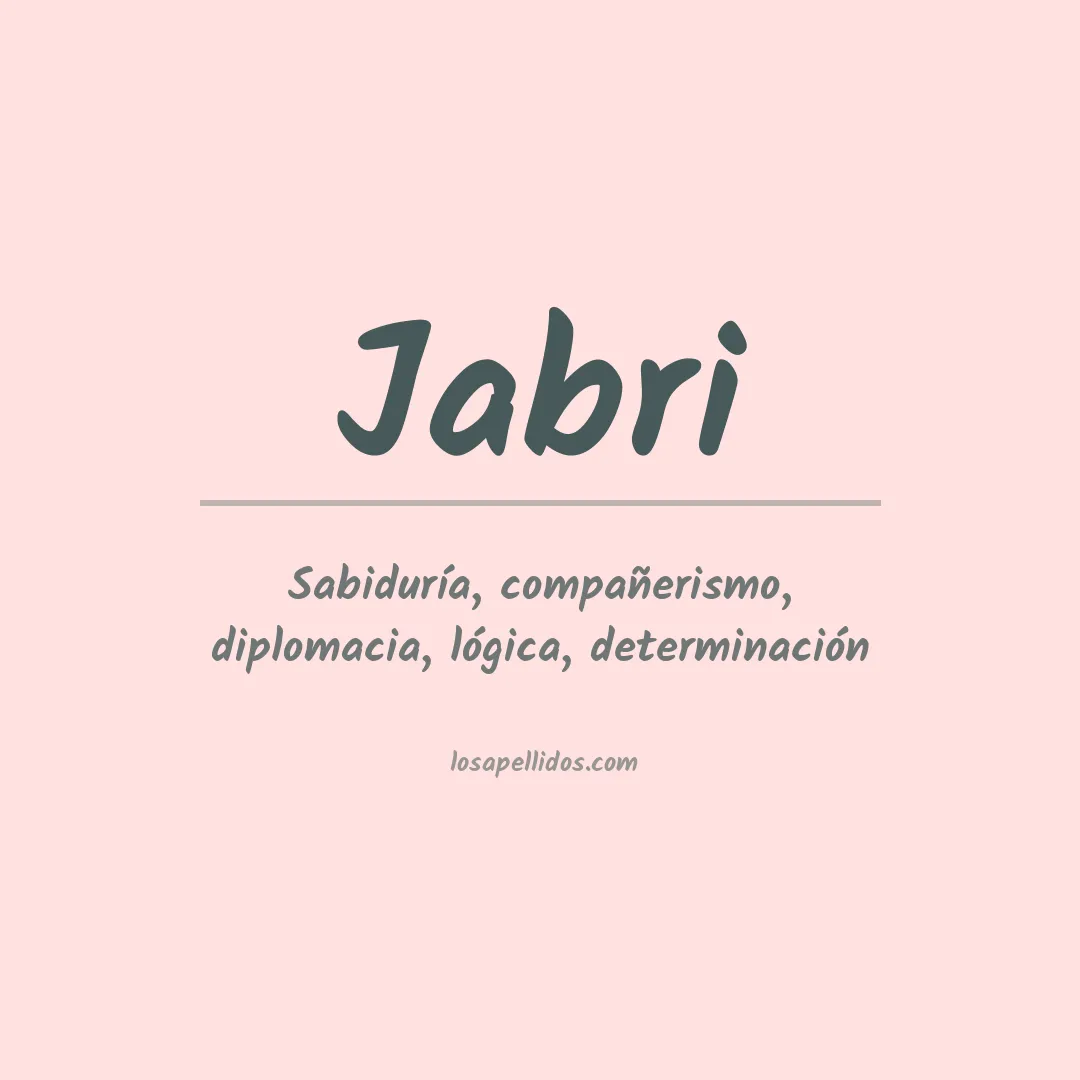 Apellido Jabri