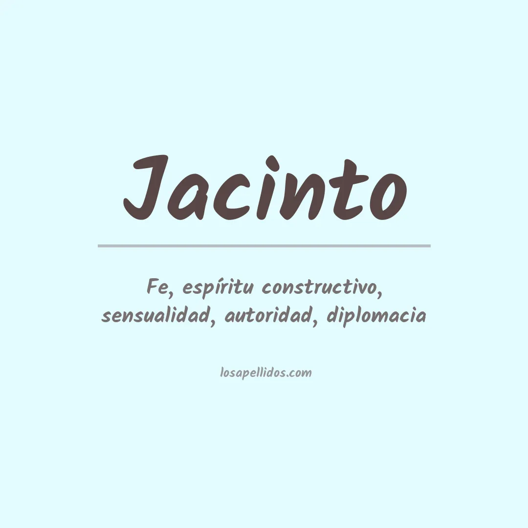Apellido Jacinto