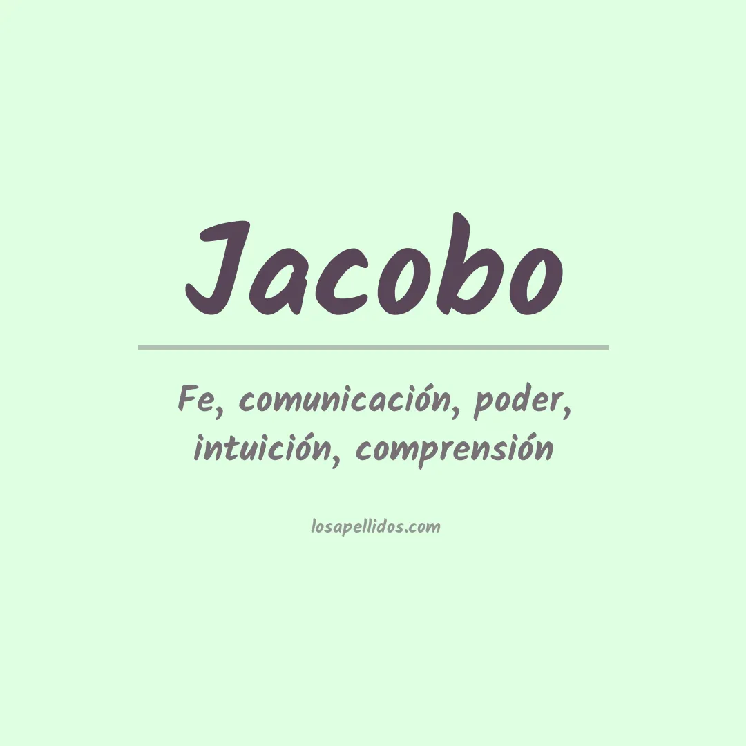 Apellido Jacobo
