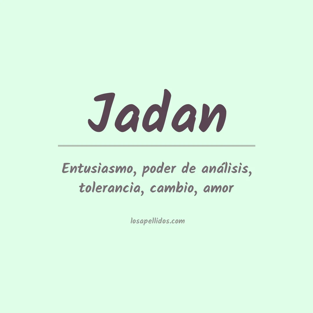 Apellido Jadan