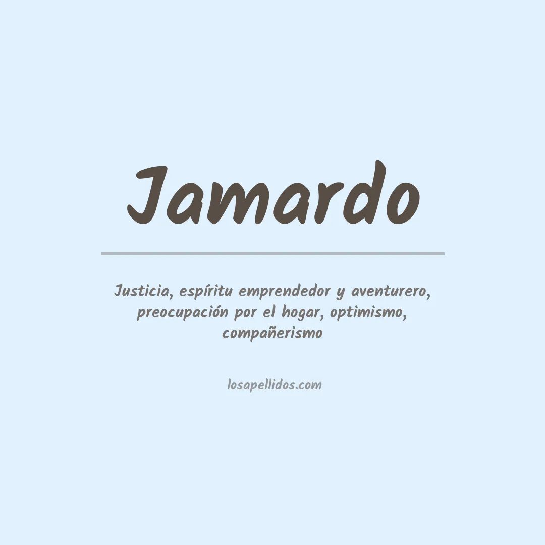Apellido Jamardo