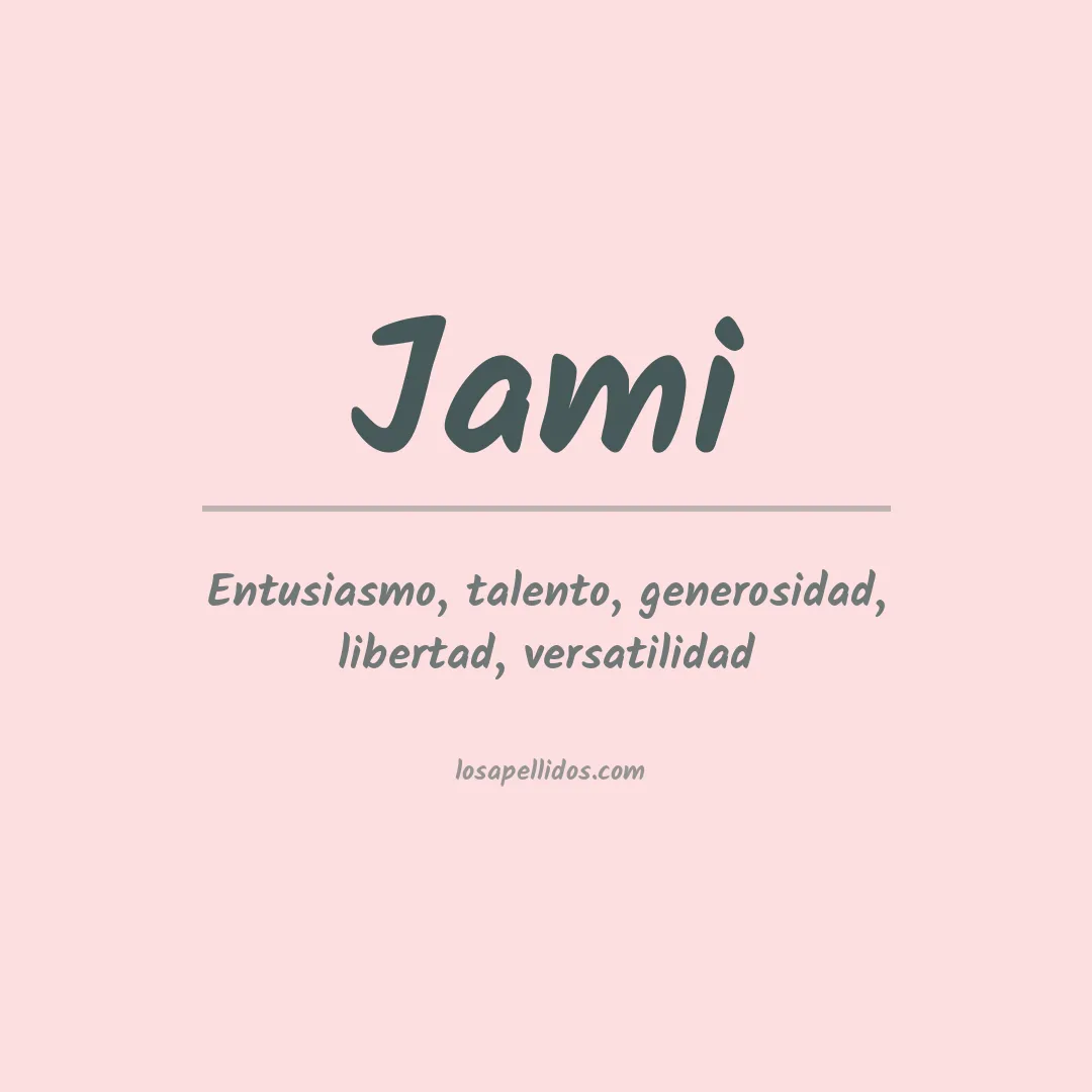 Apellido Jami