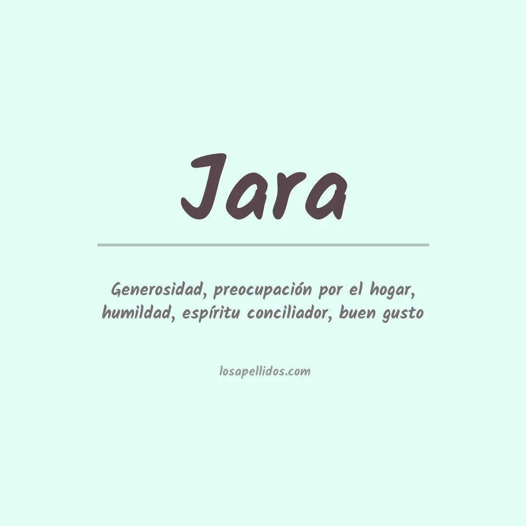 Apellido Jara