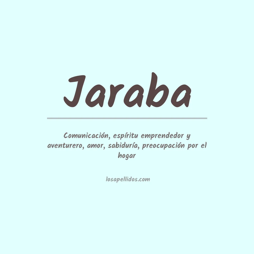 Apellido Jaraba