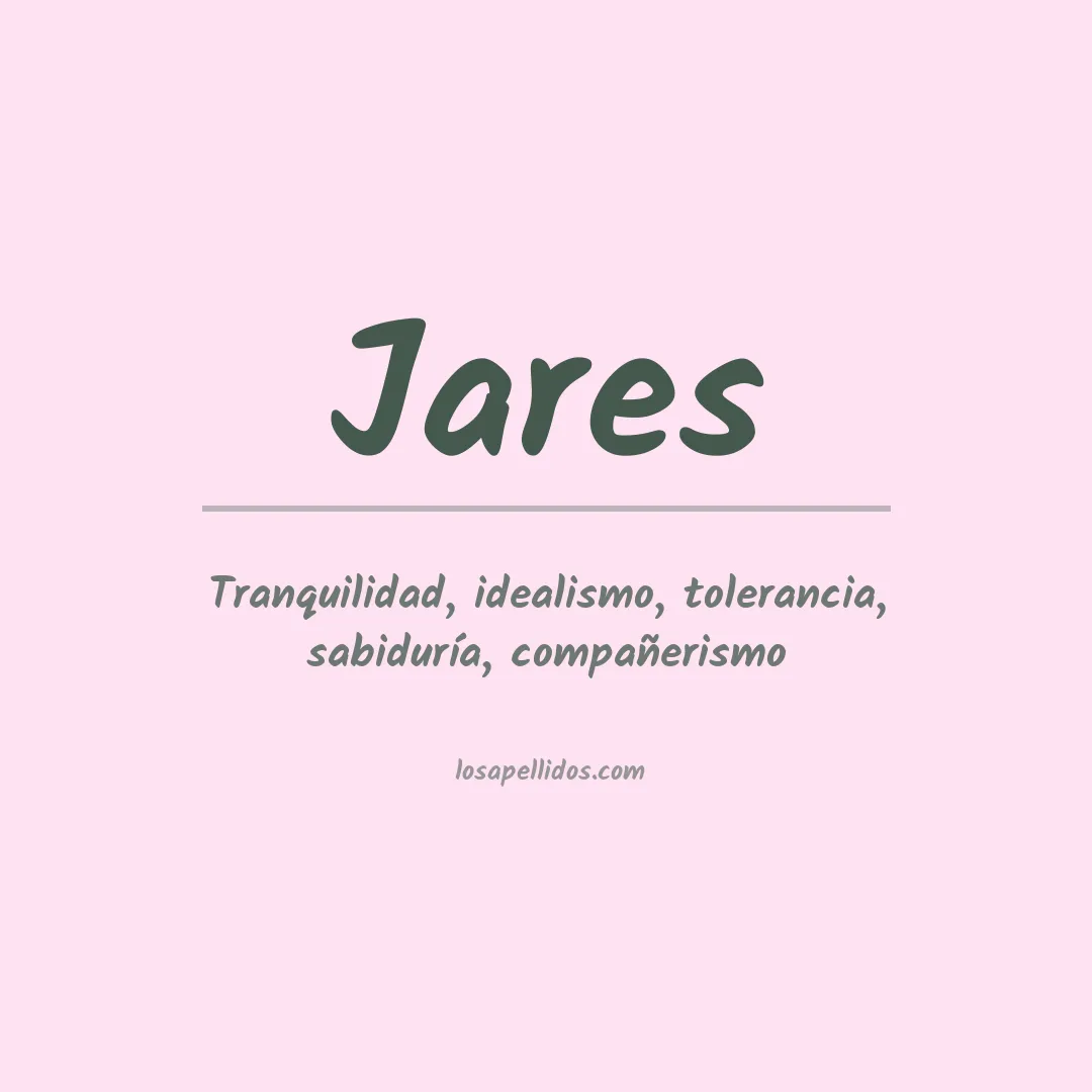 Apellido Jares