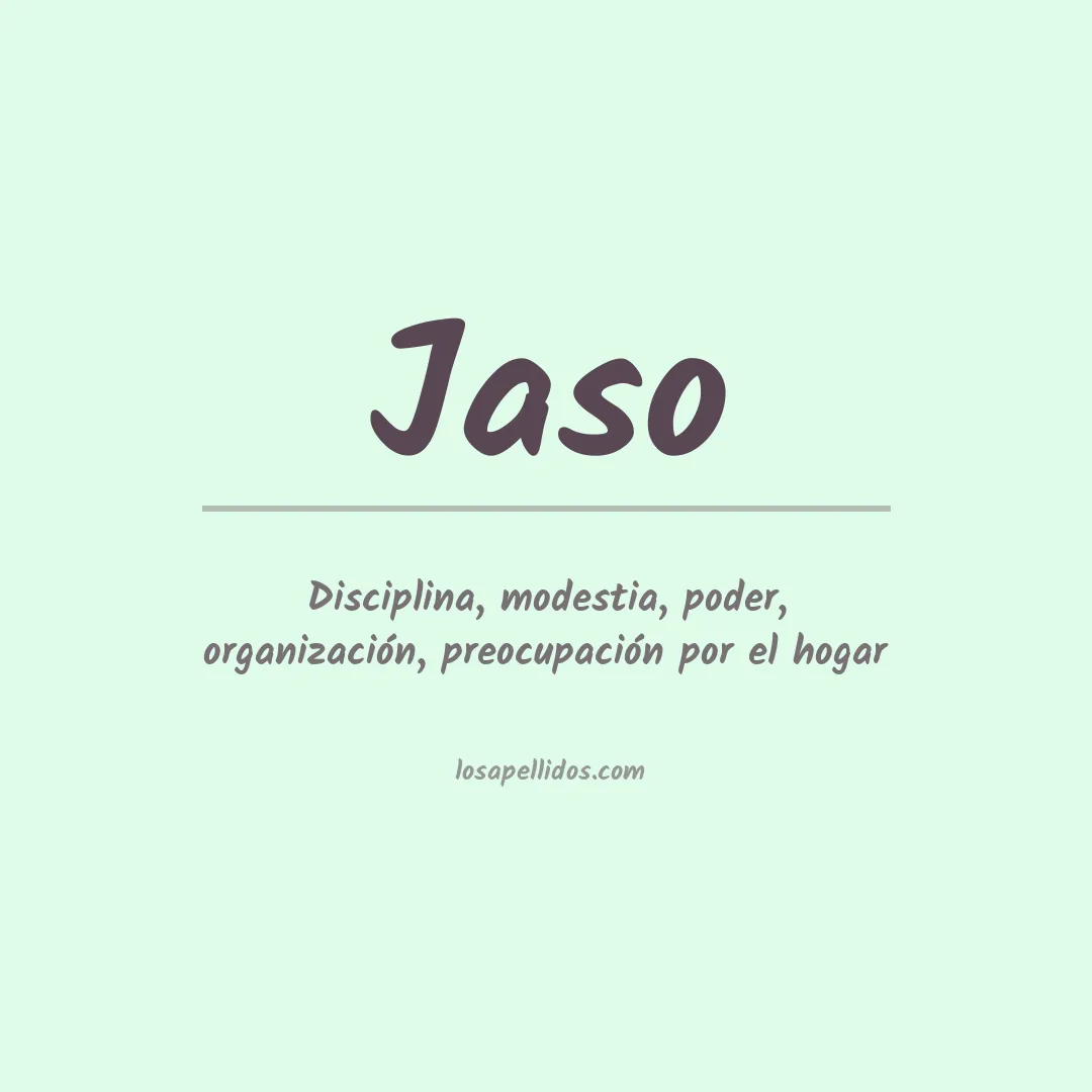 Apellido Jaso
