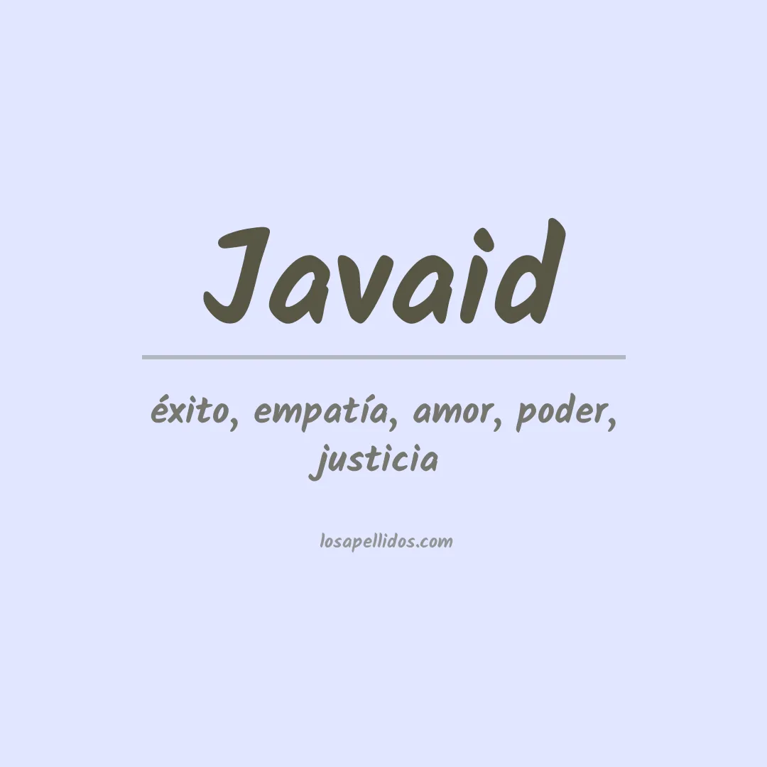 Apellido Javaid