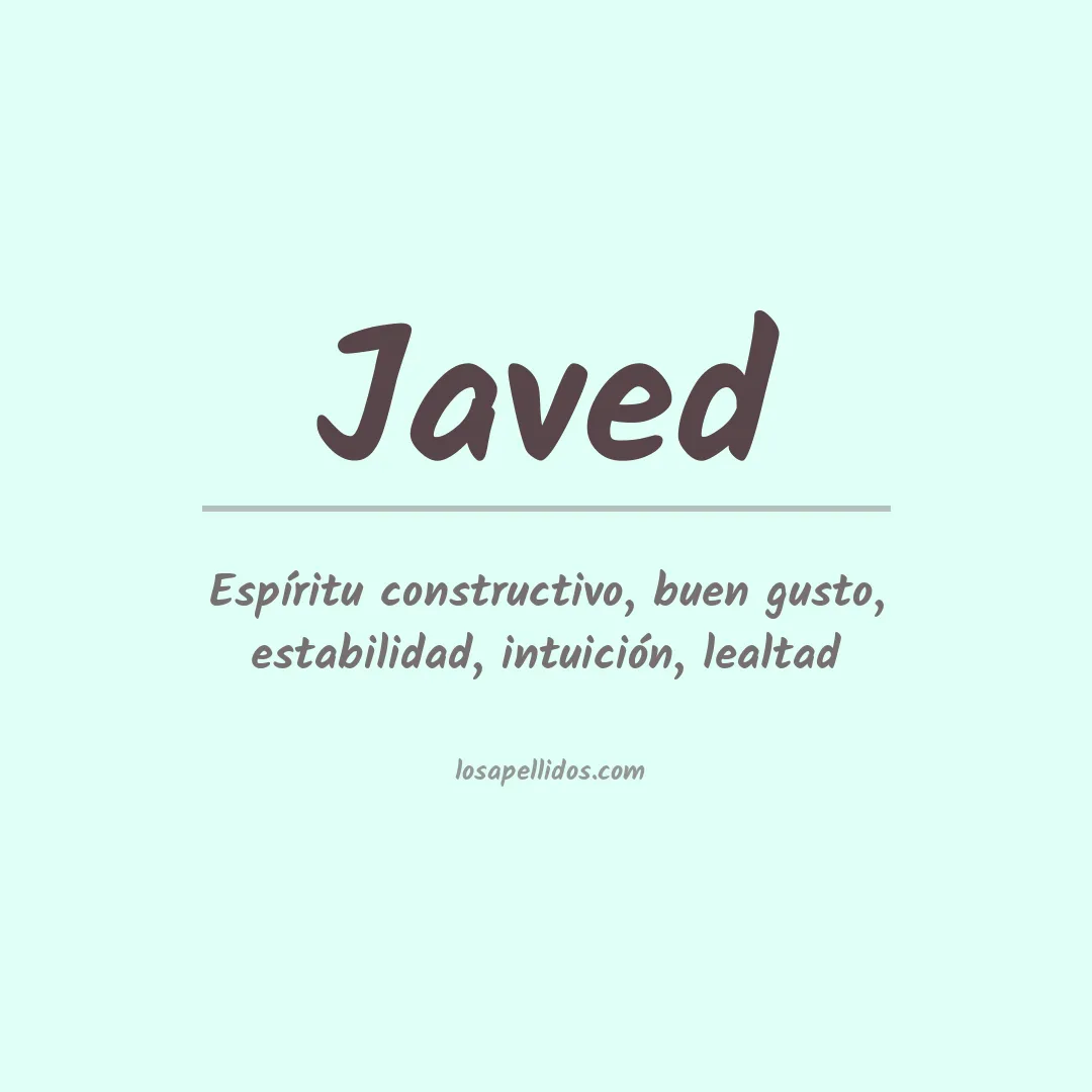 Apellido Javed