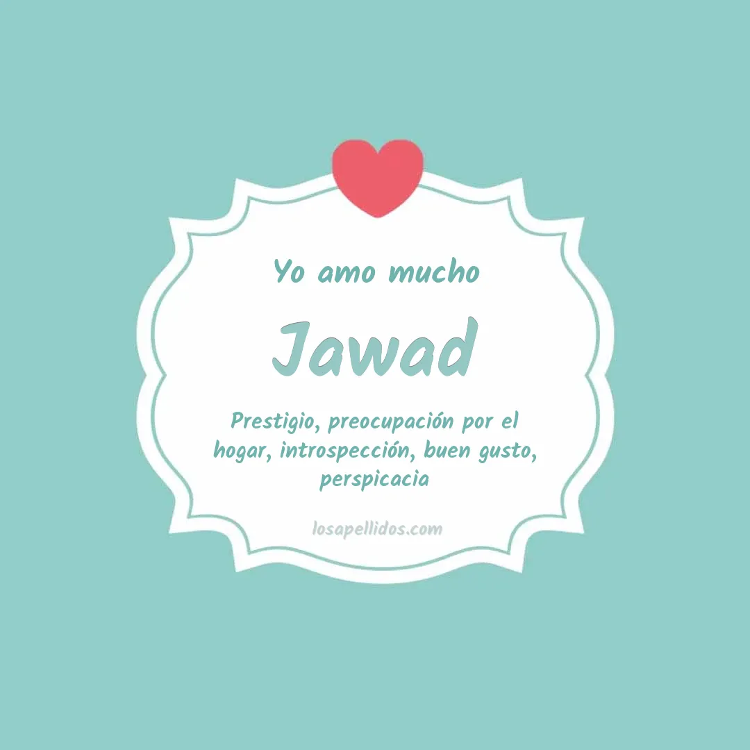 Yo amo mucho Jawad