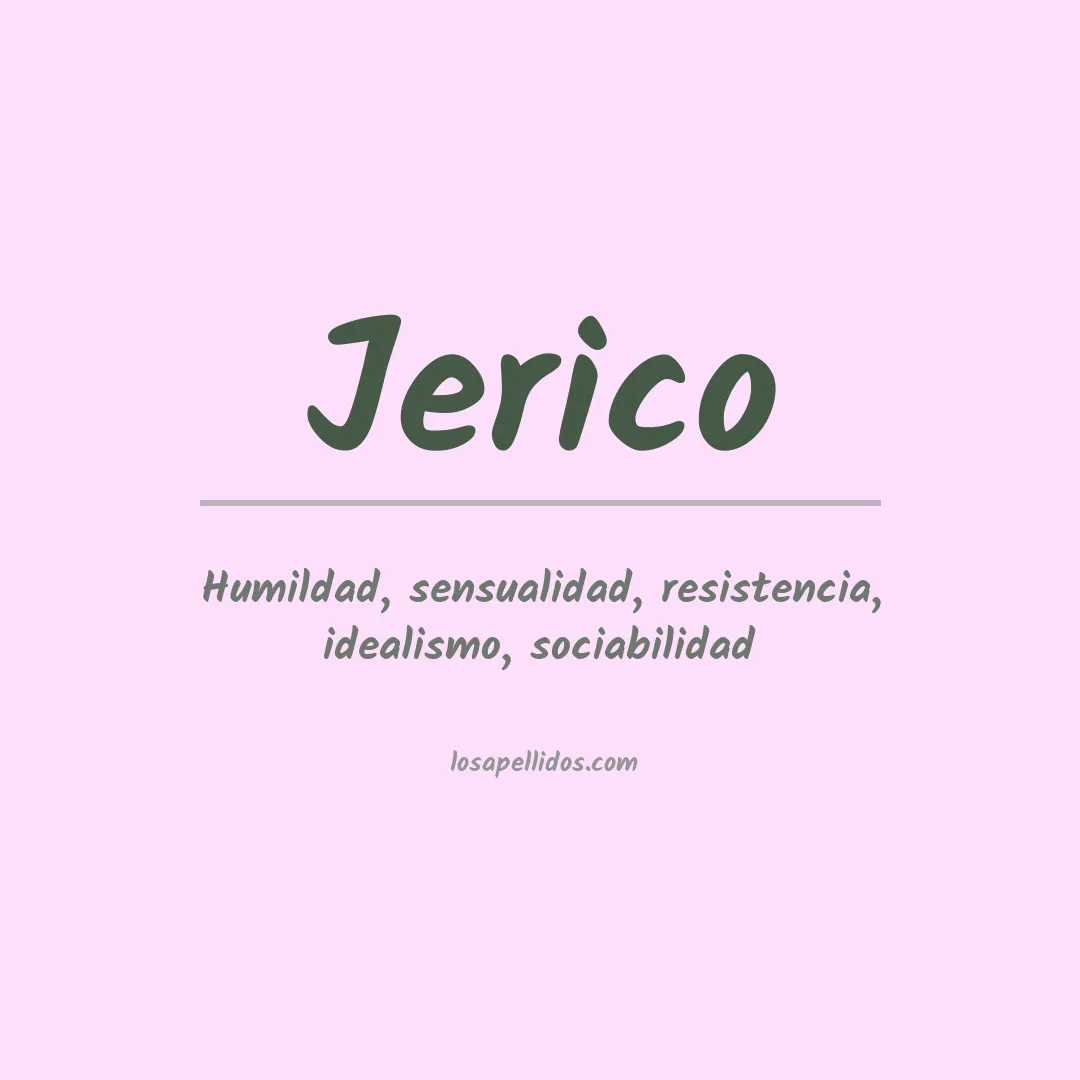 Apellido Jerico