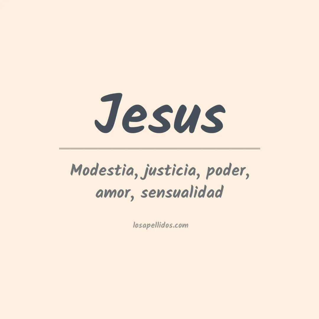Apellido Jesus