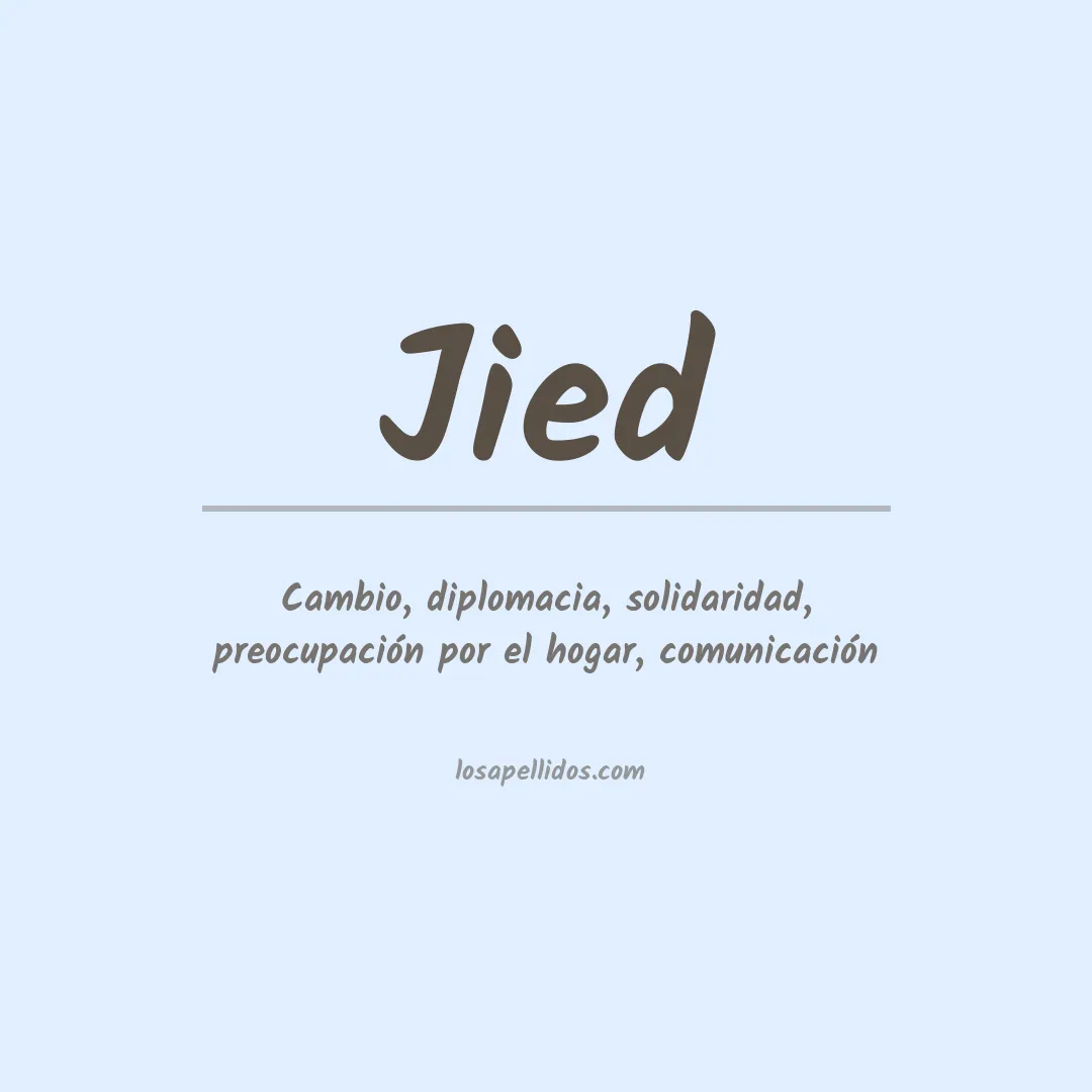 Apellido Jied