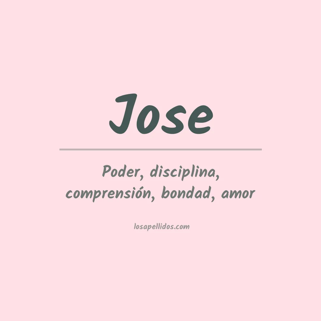 Apellido Jose