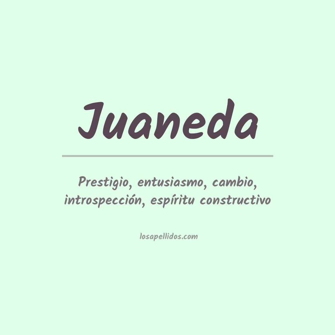 Apellido Juaneda
