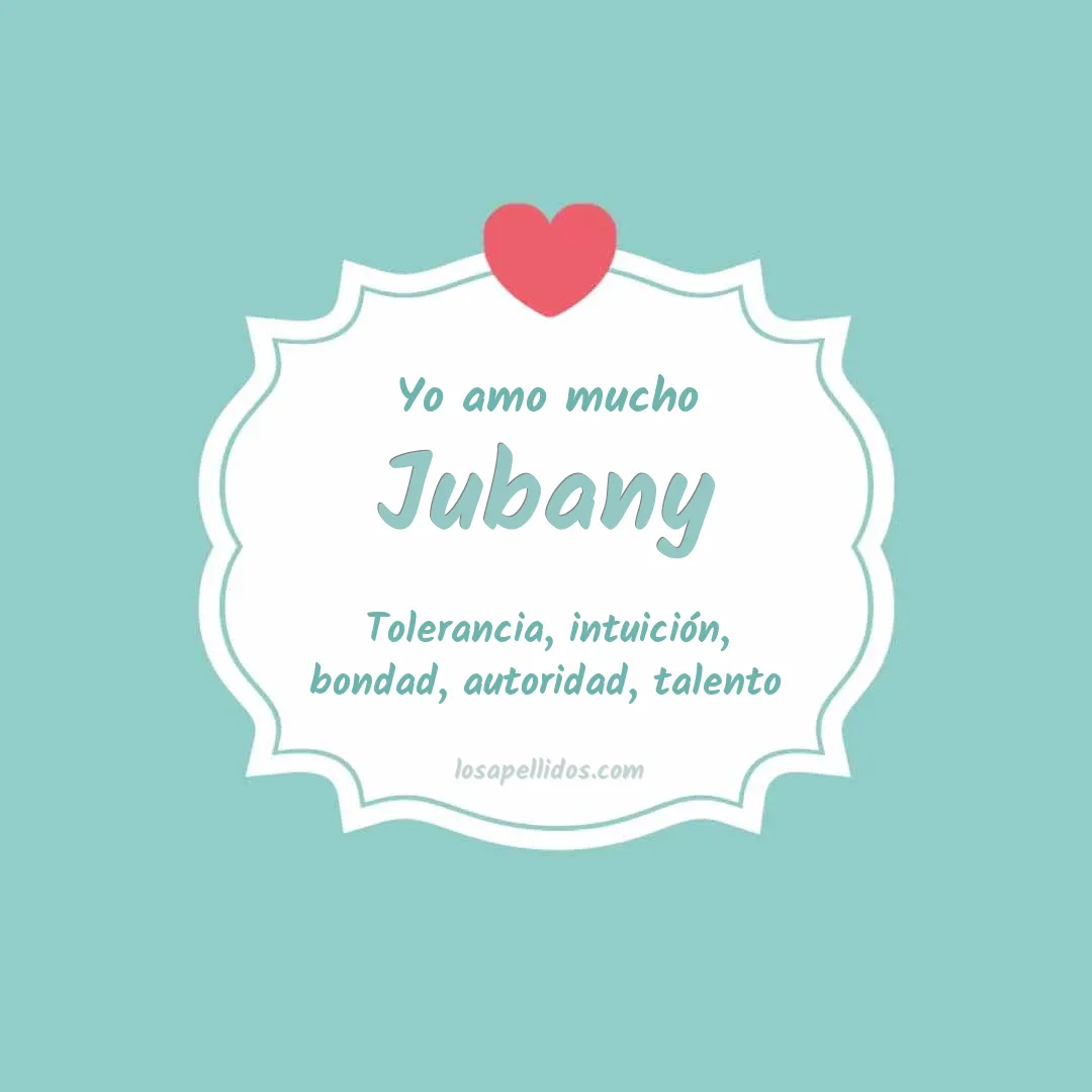 Yo amo mucho Jubany