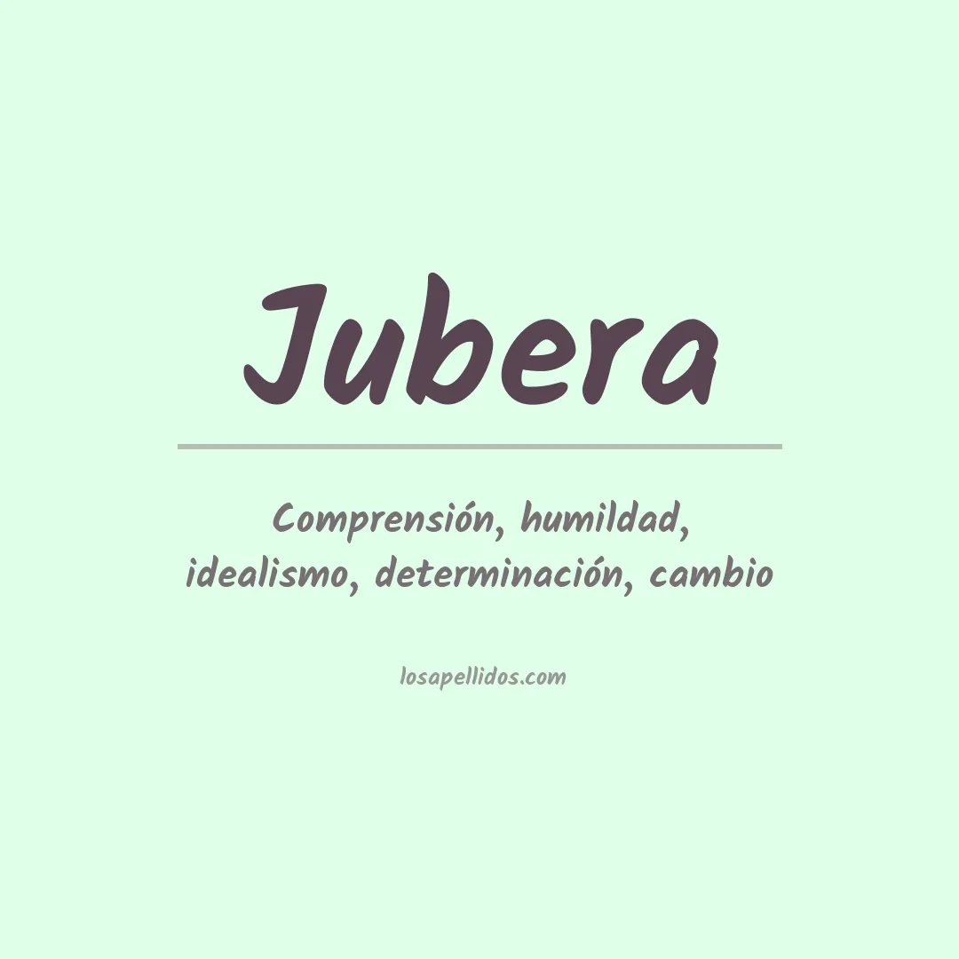 Apellido Jubera