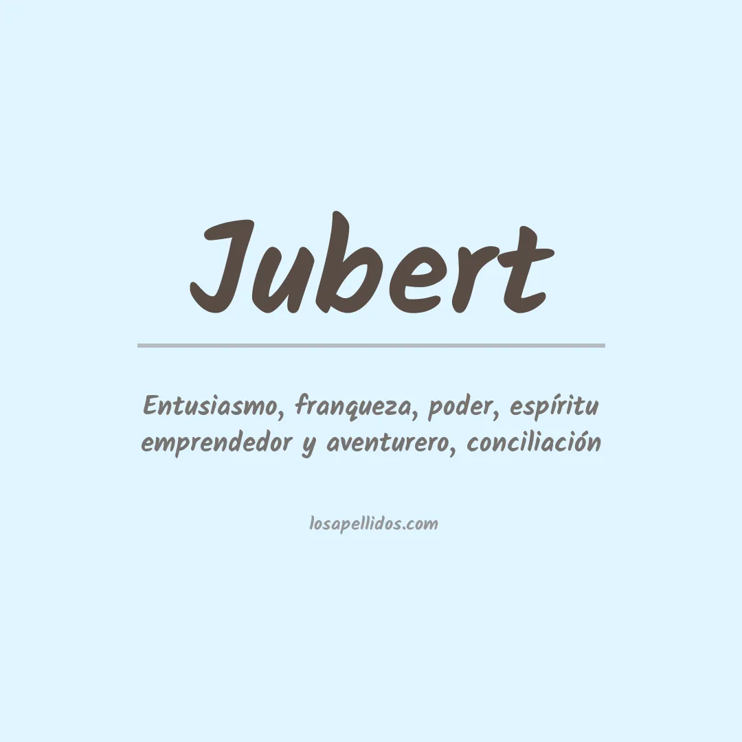 Apellido Jubert