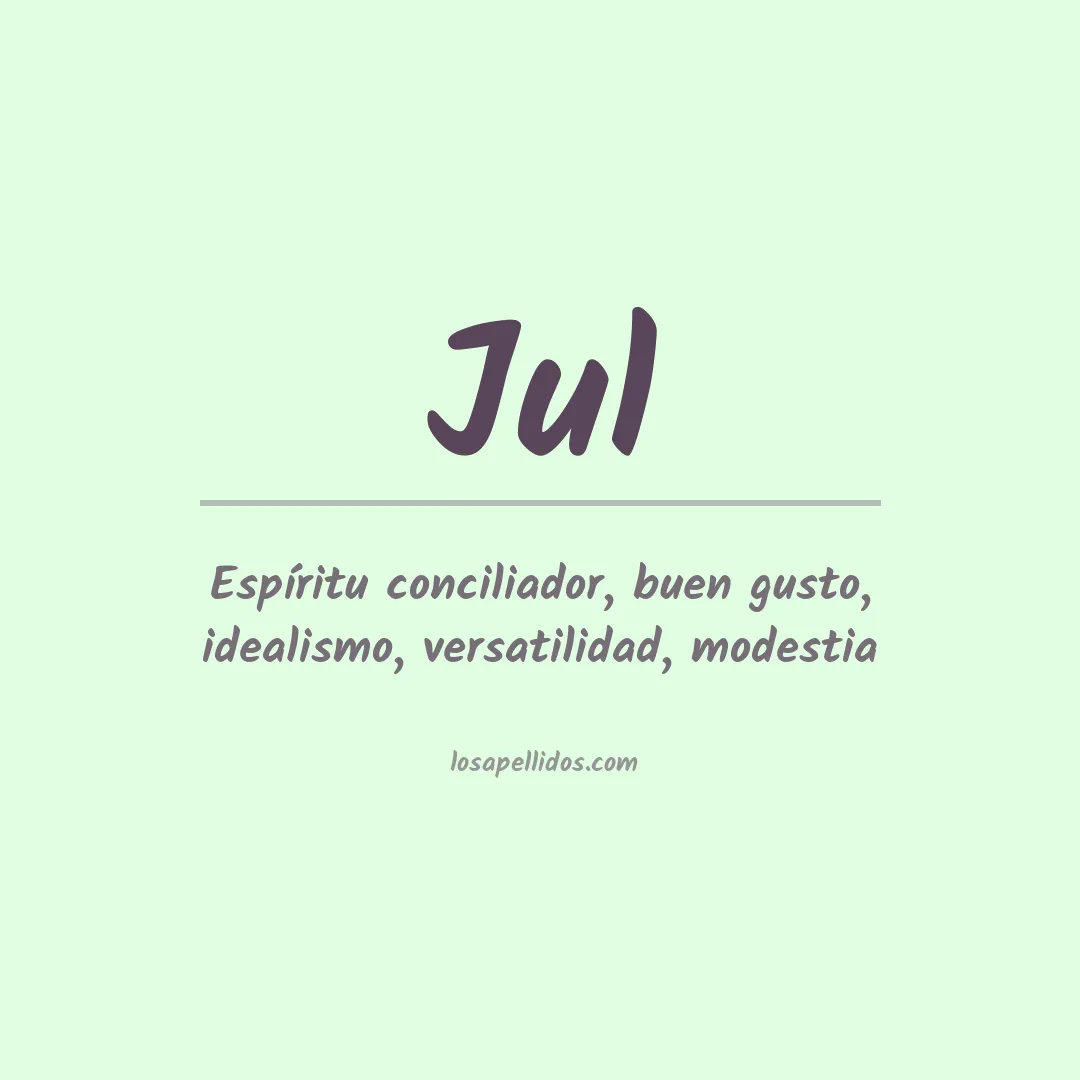 Apellido Jul