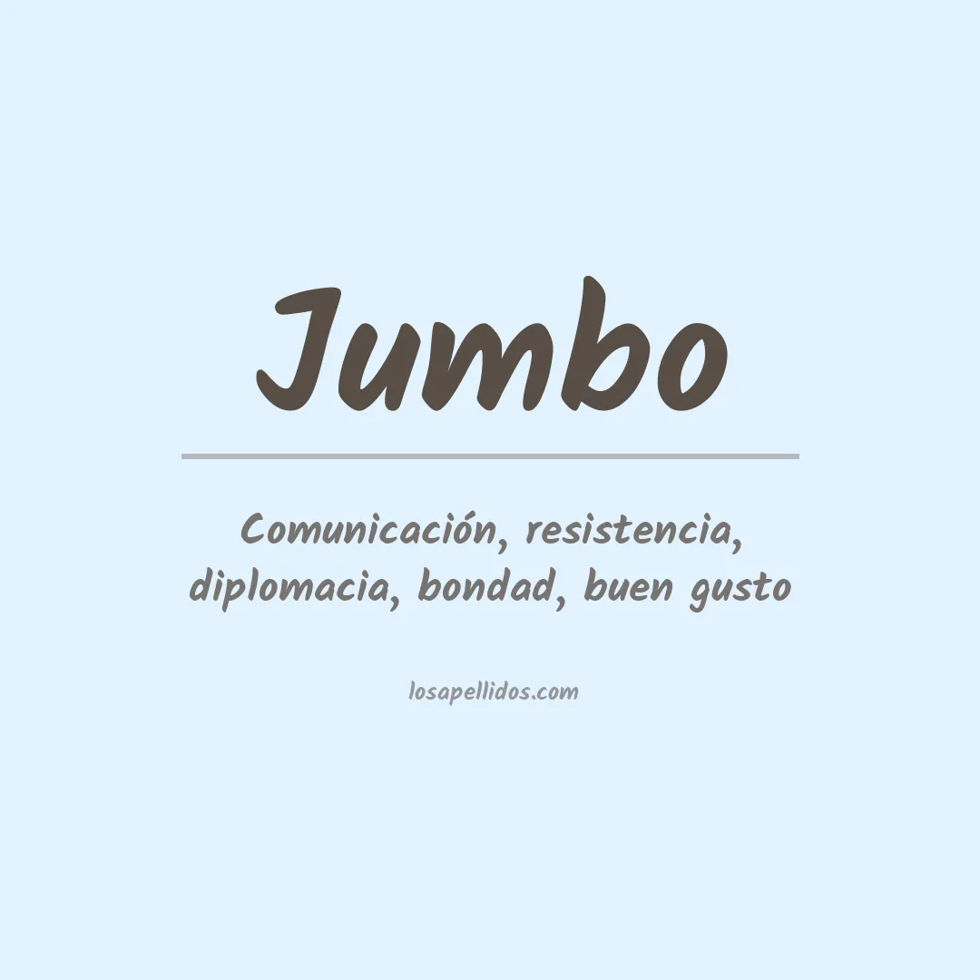 Apellido Jumbo