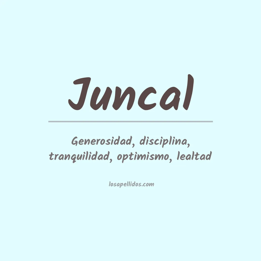 Apellido Juncal