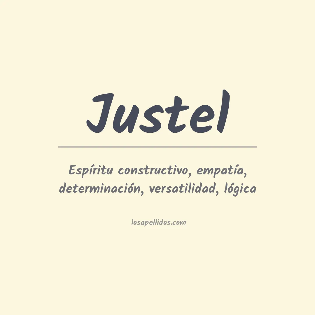 Apellido Justel